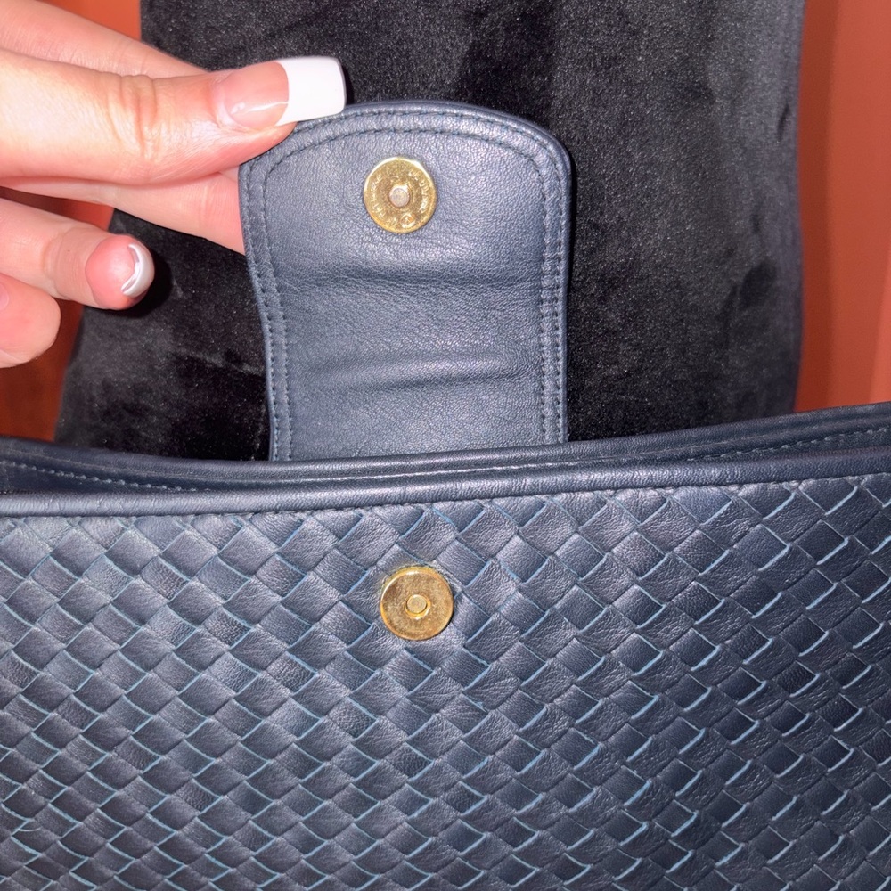 Ganson Woven Leather Crossbody bag - Picture 3 of 9
